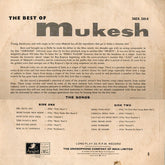 Mukesh - The Best Of Mukesh (Vinyl)